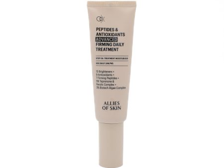 ALLIES of SKIN Peptides & Antioxidants Advanced Firming Daily Treatment 1.6oz - Imperfect Box Cheap