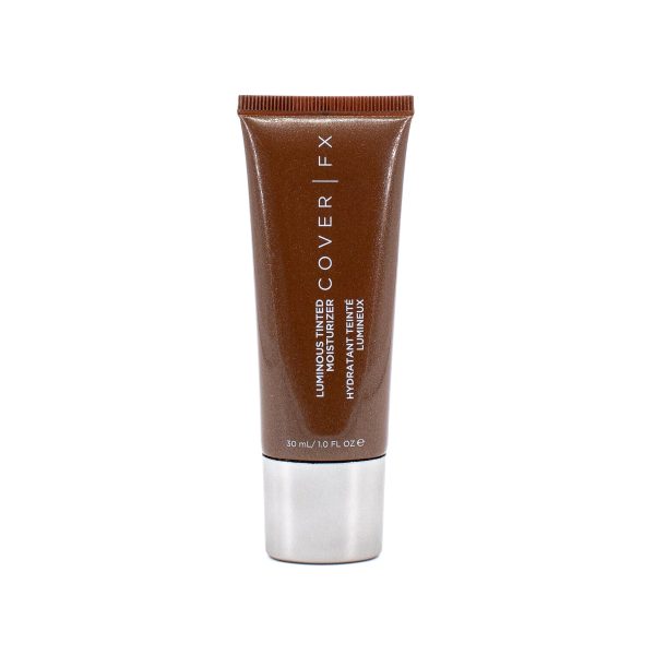 COVER FX Luminous Tinted Moisturizer DEEP 1oz - Small Amount Missing Hot on Sale