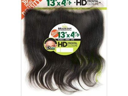 Zury Sis Only Brazilian Virgin Remy Closure - ONLY BRZ HD 13X4 CLOSURE S-BODY 12 ~18  For Sale