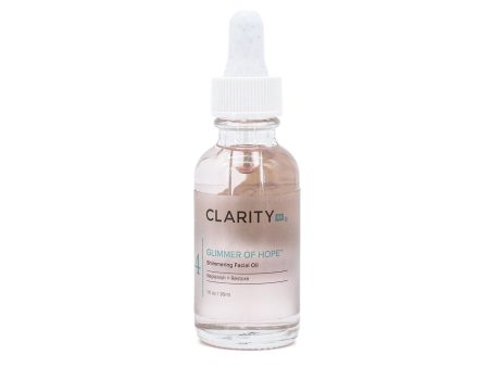 CLARITY RX Glimmer Of Hope Shimmering Facial Oil 1oz - Small Amount Missing Sale