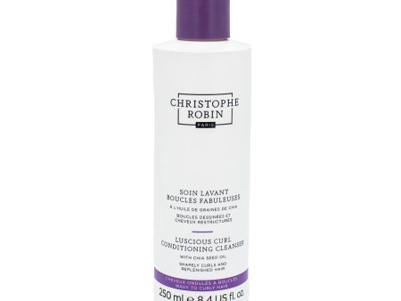 CHRISTOPHE ROBIN Luscious Curl Conditioning Cleanser 8.4oz - Small Amount Missing Hot on Sale