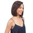 Bobbi Boss 100% Human Hair Sleek Bob Lace Front Wig - MHLF405 HH FLORA Fashion