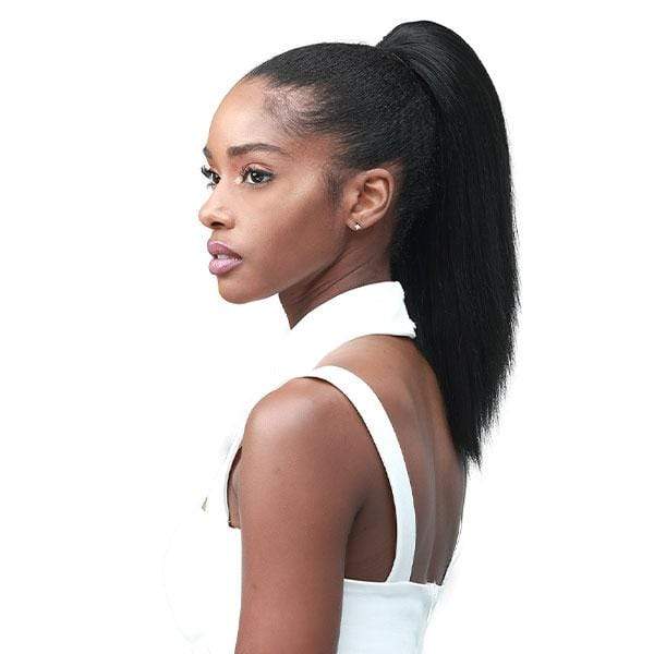 Bobbi Boss Miss Origin Tress Up Human Hair Blend Ponytail - MOD007 YAKY STRAIGHT 14  Discount