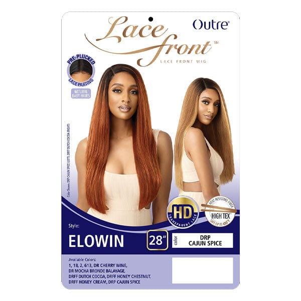 Outre Synthetic Swiss HD Lace Front Wig - ELOWIN Fashion