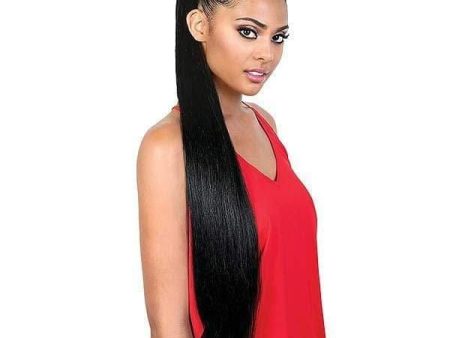 Motown Tress Pony Wrap Drawstring Synthetic Ponytail - PD WRAP26 CURLABLE STRAIGHT 26  Online Sale