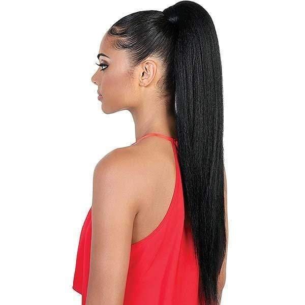 Motown Tress Pony Wrap Drawstring Synthetic Ponytail - PD WRAP24 CURLABLE STRAIGHT 24  Sale