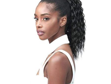 Bobbi Boss Miss Origin Tress Up Human Hair Blend Ponytail - MOD006 BRAZILIAN WAVE 14  Online