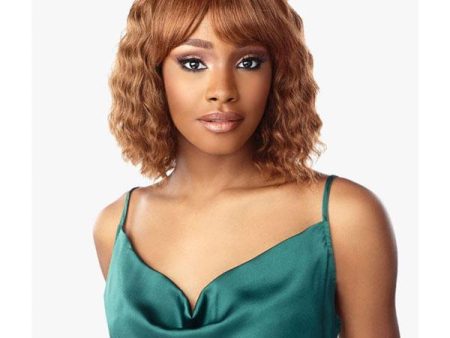 Sensationnel 100% Virgin Human Hair Full Wig - 10A OCEAN WAVE 12″ Online