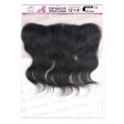 ALI 13X4 100% Virgin Human Hair Ear to Ear Frontal Closure - BODY WAVE 10 -18  Online Hot Sale