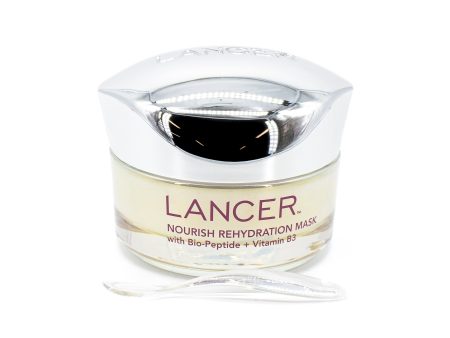 LANCER Nourish Rehydration Mask with Bio-Peptide + Vitamin B3 1.7oz - Imperfect Box Online now