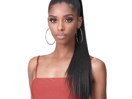 Bobbi Boss Miss Origin Tress Up Human Hair Blend Ponytail - MOD010 YAKI STRAIGHT 28  Online Hot Sale