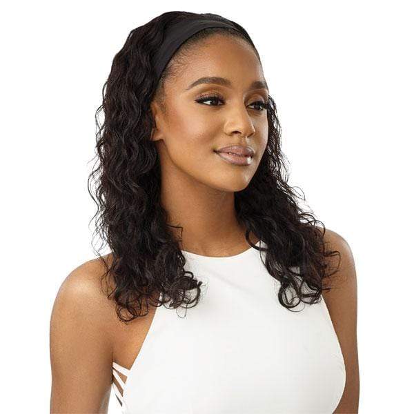 Outre 100% Human Hair Headband Wig - NATURAL WAVE 18  Online Hot Sale