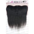 ALI 13X4 100% Virgin Human Hair Ear to Ear Frontal Closure - STRAIGHT 10 -18  For Discount