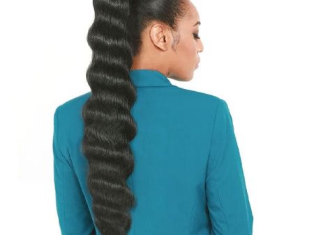 Zury Sis Synthetic Ponytail Hair- EZ WRAP SOFT CRIMP Discount