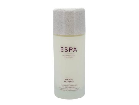 ESPA Restful Bath Milk 6.7oz - Missing Box Online Hot Sale