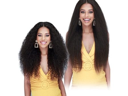 Bobbi Boss 100% Human Hair 13X4 360 Swiss Lace Front Wig - MHLF520L WW ZENOBIA 24 Supply