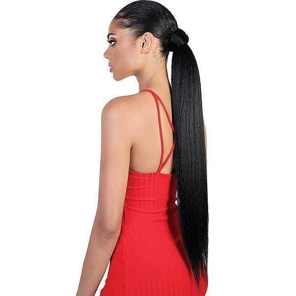 Motown Tress Pony Wrap Drawstring Synthetic Ponytail - PD WRAP26 CURLABLE STRAIGHT 26  Online Sale