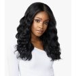 Sensationnel Butta Human Hair Blend Lace Front Wig - DEEP WAVE 20  Online now