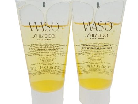 SHISEIDO Waso Quick Gentle Cleanser 1.6oz (2 Pack) - New Supply