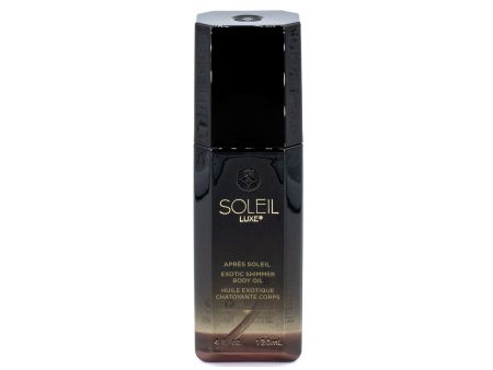 SOLEIL TOUJOURS Exotic Shimmer Body Oil 4oz - Imperfect Box For Sale