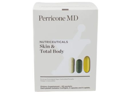 Perricone MD Skin & Total Body Dietary Supplements 60 packets - Imperfect Box Online now