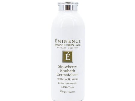 EMINENCE Strawberry Rhubarb Dermafoliant 4.2oz - Small Amount Missing Online now