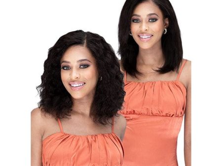 Bobbi Boss 100% Human Hair 13x4 Wet & Wavy Lace Wig - MHLF532 HAILEY For Discount