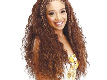 Zury Sis Synthetic Pre-Braided HD Lace Front Wig - LF DAISHA Online Hot Sale