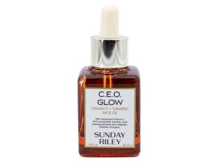 SUNDAY RILEY C.E.O. Glow Vitamin C Turmeric Face Oil 1.18oz - Missing Box Supply