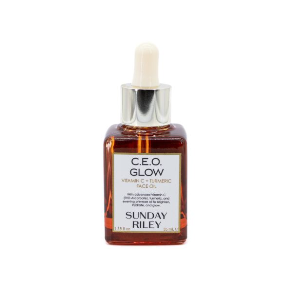 SUNDAY RILEY C.E.O. Glow Vitamin C Turmeric Face Oil 1.18oz - Missing Box Supply