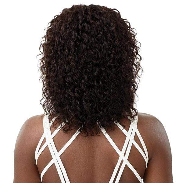 Outre 100% Human Hair WET & WAVY Headband Wig - DEEP WAVE 14  Fashion