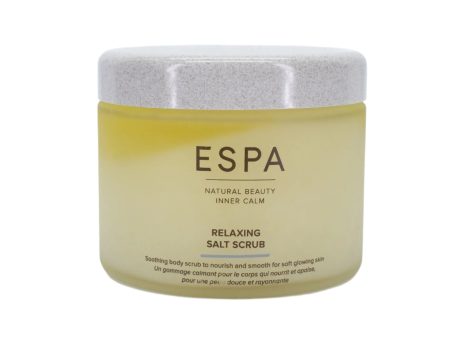 ESPA Relaxing Salt Scrub 24.7oz - Imperfect Box Hot on Sale