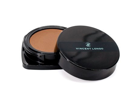 VINCENT LONGO Water Canvas Creme-to-Powder Foundation 15 SIENNA 0.4oz - Imperfect Box Discount