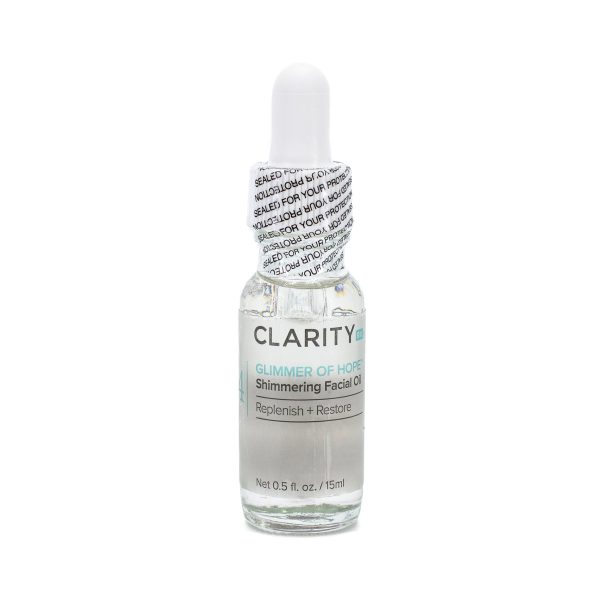 CLARITY RX Glimmer Of Hope Shimmering Facial Oil 0.5oz - Missing Box For Cheap