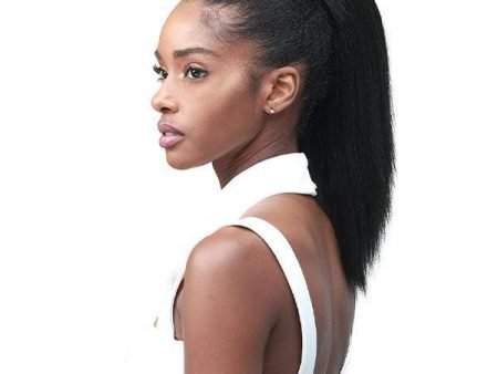 Bobbi Boss Miss Origin Tress Up Human Hair Blend Ponytail - MOD007 YAKY STRAIGHT 14  Discount