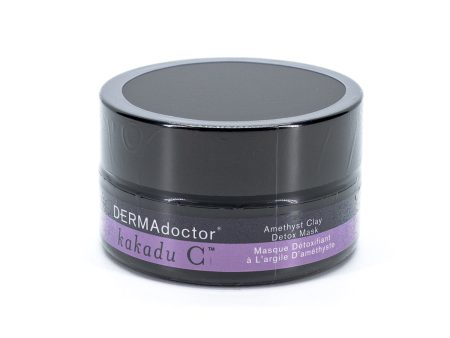 DERMAdoctor Kakadu C Amethyst Clay Detox Mask 1.69oz - Imperfect Box Sale