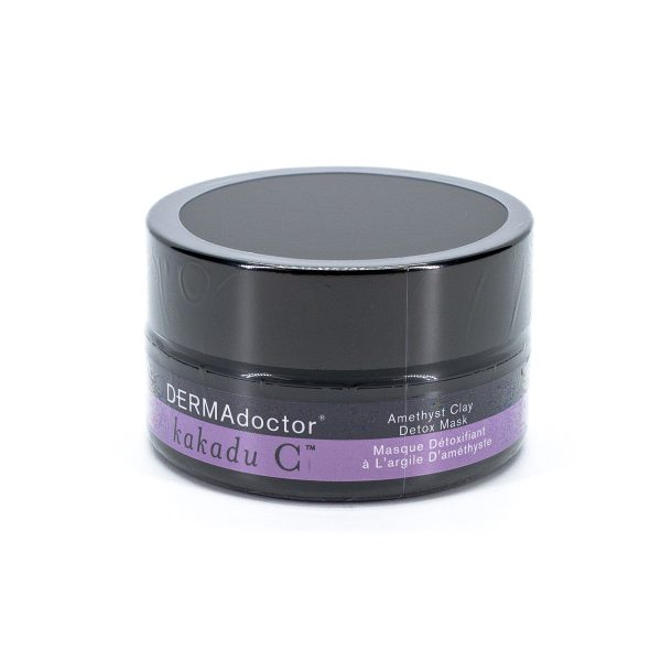 DERMAdoctor Kakadu C Amethyst Clay Detox Mask 1.69oz - Imperfect Box Sale