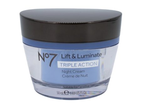 No7 Lift & Luminate Triple Action Night Cream 1.69oz - Missing Box Online