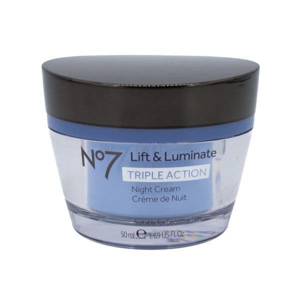 No7 Lift & Luminate Triple Action Night Cream 1.69oz - Missing Box Online