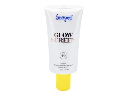 Supergoop! Glow Screen SPF 40 SUNRISE 1.7oz - Small Amount Missing Cheap