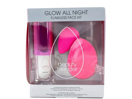 Beautyblender Glow All Night Flawless Face Kit 0.5oz - Imperfect Box Sale