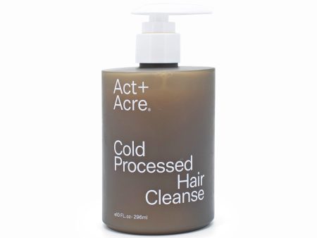 Act+ Acre Cold Processed Hair Cleanse 10oz - Small Amount Missing Hot on Sale