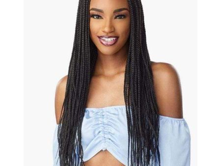 Sensationnel Cloud 9 4x5 Braid Lace Front Wig - CENTER PART FEED IN 28  Online Sale