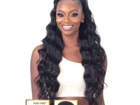 Freetress Equal Remixx Synthetic Half Up Half Down Ponytail Half Wig - SPOTLIGHT Sale