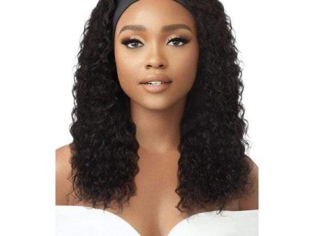 Outre 100% Human Hair WET & WAVY Headband Wig - BOHO DEEP 20  Fashion