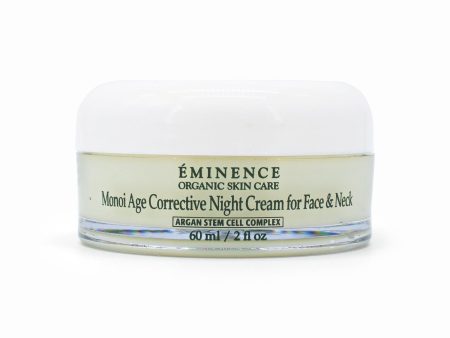 EMINENCE ORGANIC Monoi Age Corrective Night Cream 2oz - Missing Box Online now