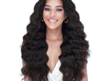 Bobbi Boss 100% Human Hair 13X4 360 Swiss Lace Front Wig - MHLF516L NAHLA 24 Hot on Sale