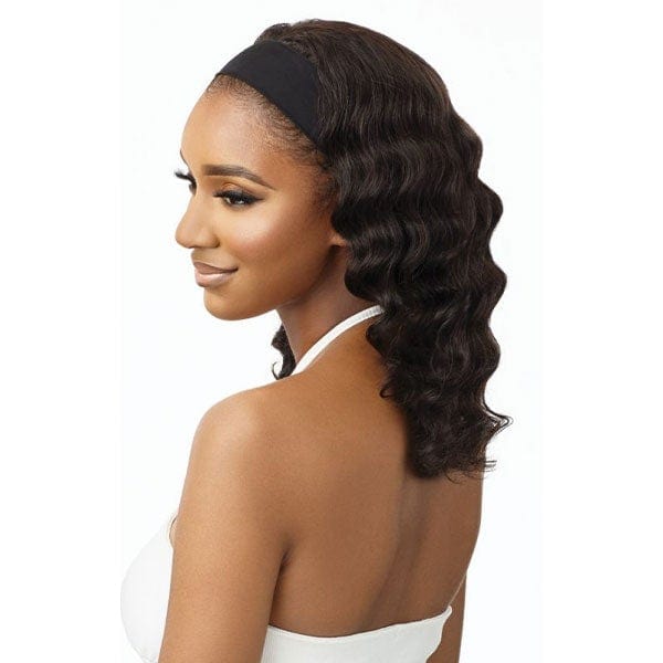 Outre 100% Human Hair Headband Wig - BODY CURL 16  For Discount