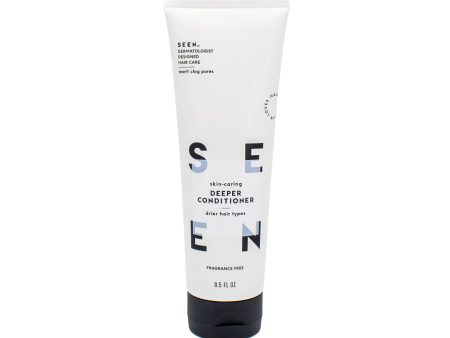 SEEN Skin-Caring Deeper Conditioner Fragrance Free 8.5oz - Small Amount Missing Fashion