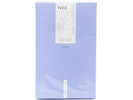 WEI Lotus Blossom Thirst Relief Sheet Mask 6 MASK - Imperfect Box Fashion